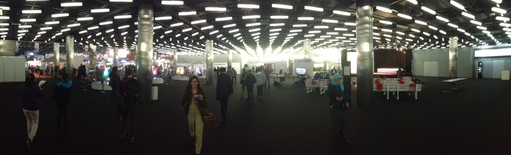 Un petit panorama de ce qui s'offre à vous lorsque vous entrez à Palexpo