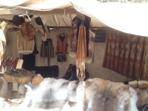 Quelques unes des fourrures proposés à l'achat