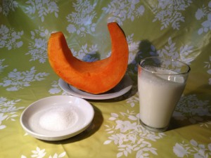 Jus de citrouille: La plus simple des deux recettes et celle qui nécessite le moins d’ingrédients