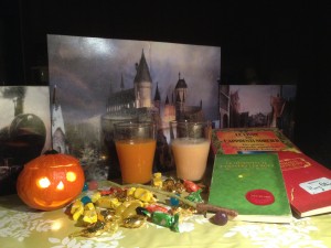 Jus de citrouille : A gauche, la recette 2 et à droite, la recette 1