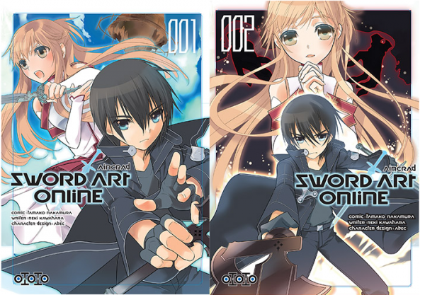 Les deux tomes de la série