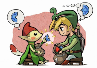 Minish cap fragments