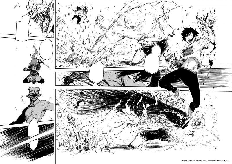 Un avant-goût du style de l'auteur de Black Torch