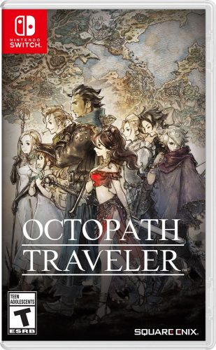 Octopath traveler - Jaquette