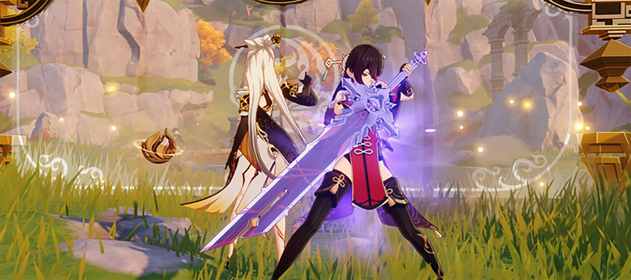 Par contre dans un open-world le plus dur est parfois de retrouver ses coéquipiers perdus... (c) miHoYo