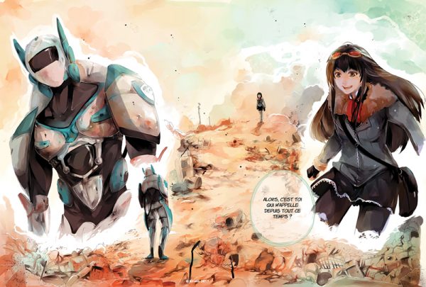 Première doble page de Green mechanic