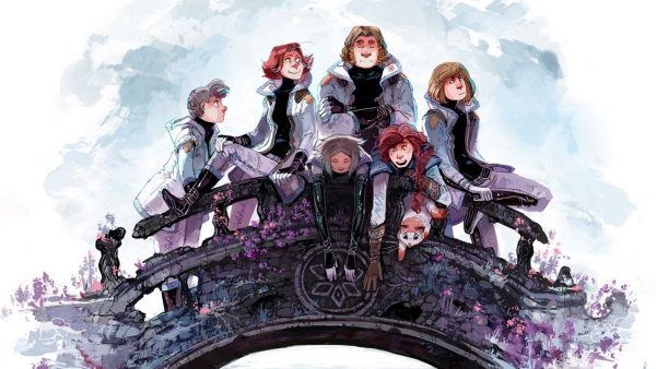 Les personnages de Stand still Stay silent