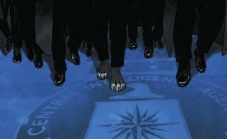 Détail du dos des albums de Jack Wolfgang