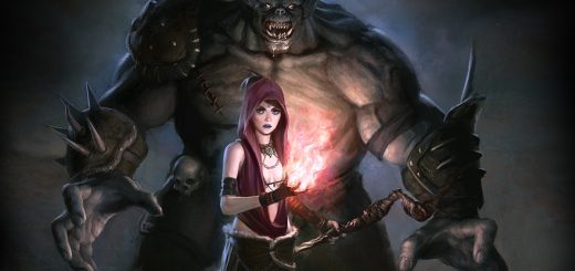 Un exemple de mage de Dragon Age