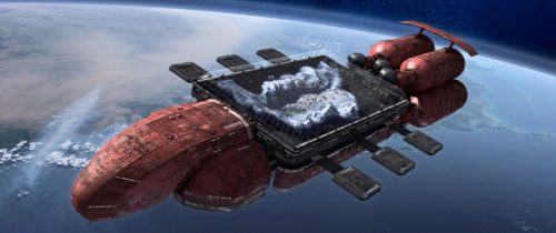 Vaisseau tiré de la Guerre des Romands