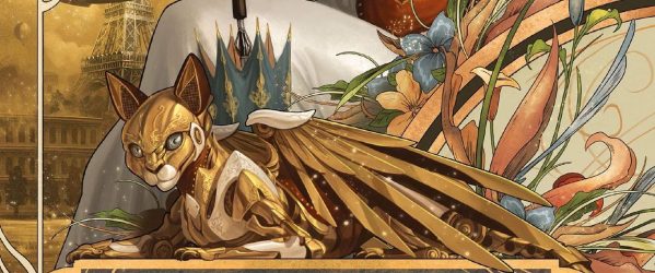 Détail de la couverture des Contes et récits du Paris des Merveilles