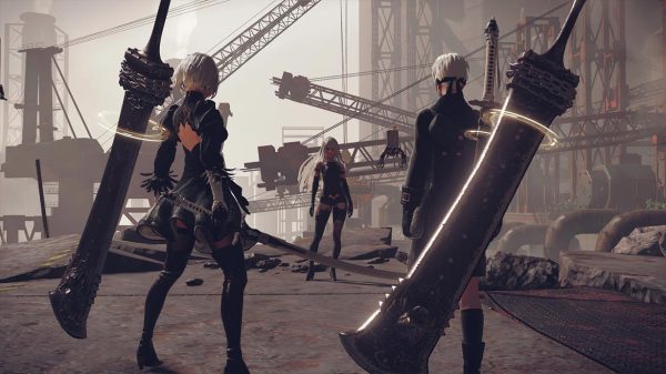 Les trois protagonistes de l'histoire