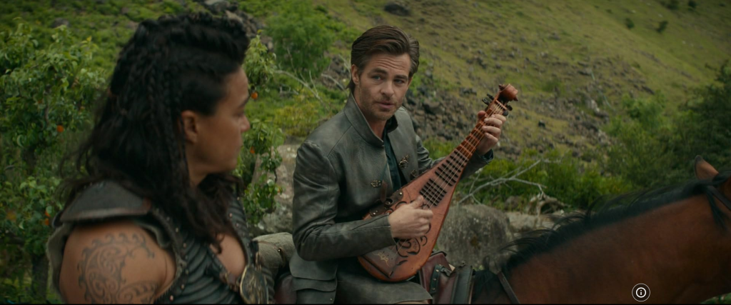 Edgin le barde - Donjons et Dragons honneur des voleurs