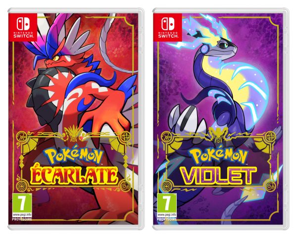 Pokémon violet et écarlate - jaquette