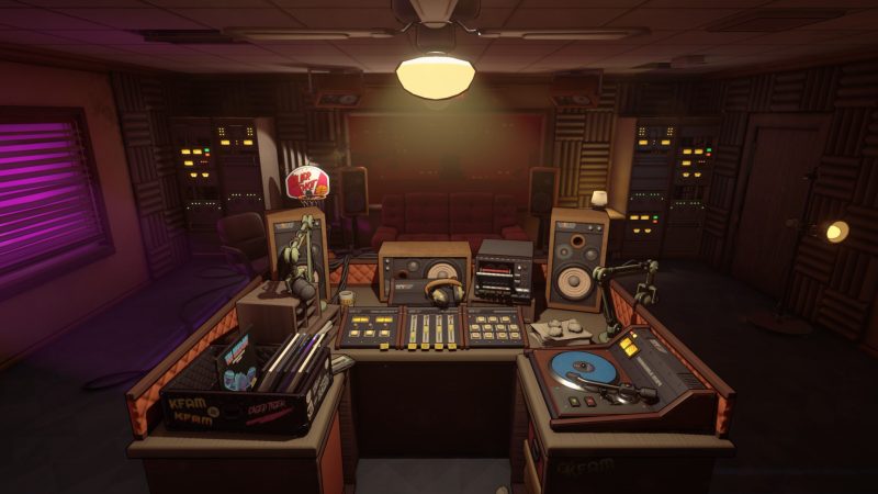 Console radiophonique du studio - Killer frequency