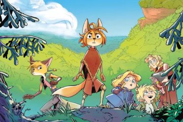 Détail de la couverture de Léonarde