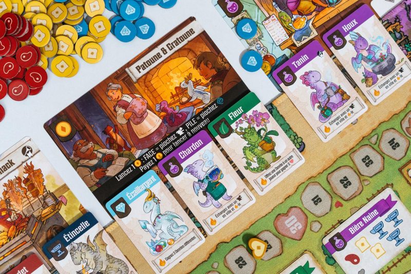 Une boutique de Flamecraft avec ses dragonnets