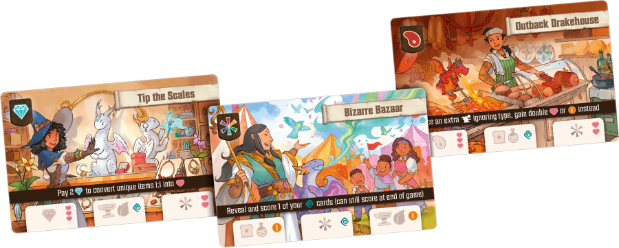 Cartes de boutiques de Flamecraft