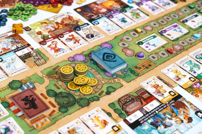 Détail d'une partie de Flamecraft