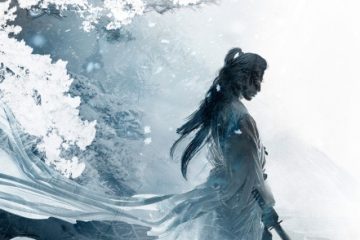 Détail de la couverture du roman Sabre de neige