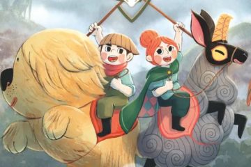 Détail de la couverture du tome 1 de Bergères guerrières