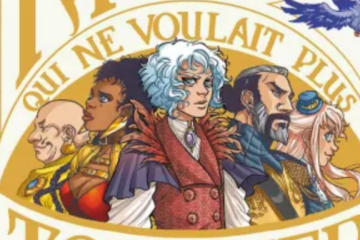 Detail de couverture de la Baroque épopée du monde qui ne voulait plus tourner