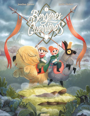 Couverture du tome 1 de Bergères guerrières