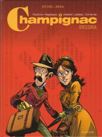 Couverture du tome 1 de Champignac Enigma