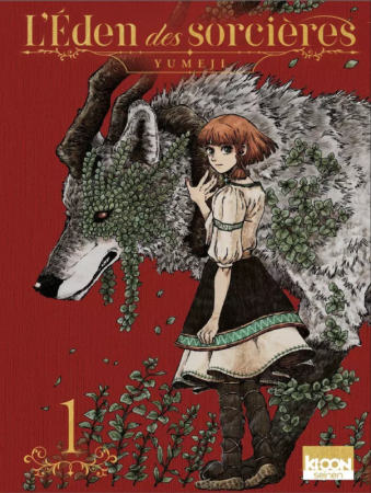 Couverture du tome 1 de l'éden des sorcières