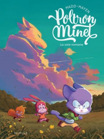 Couverture du tome 1 de Poltron Minet